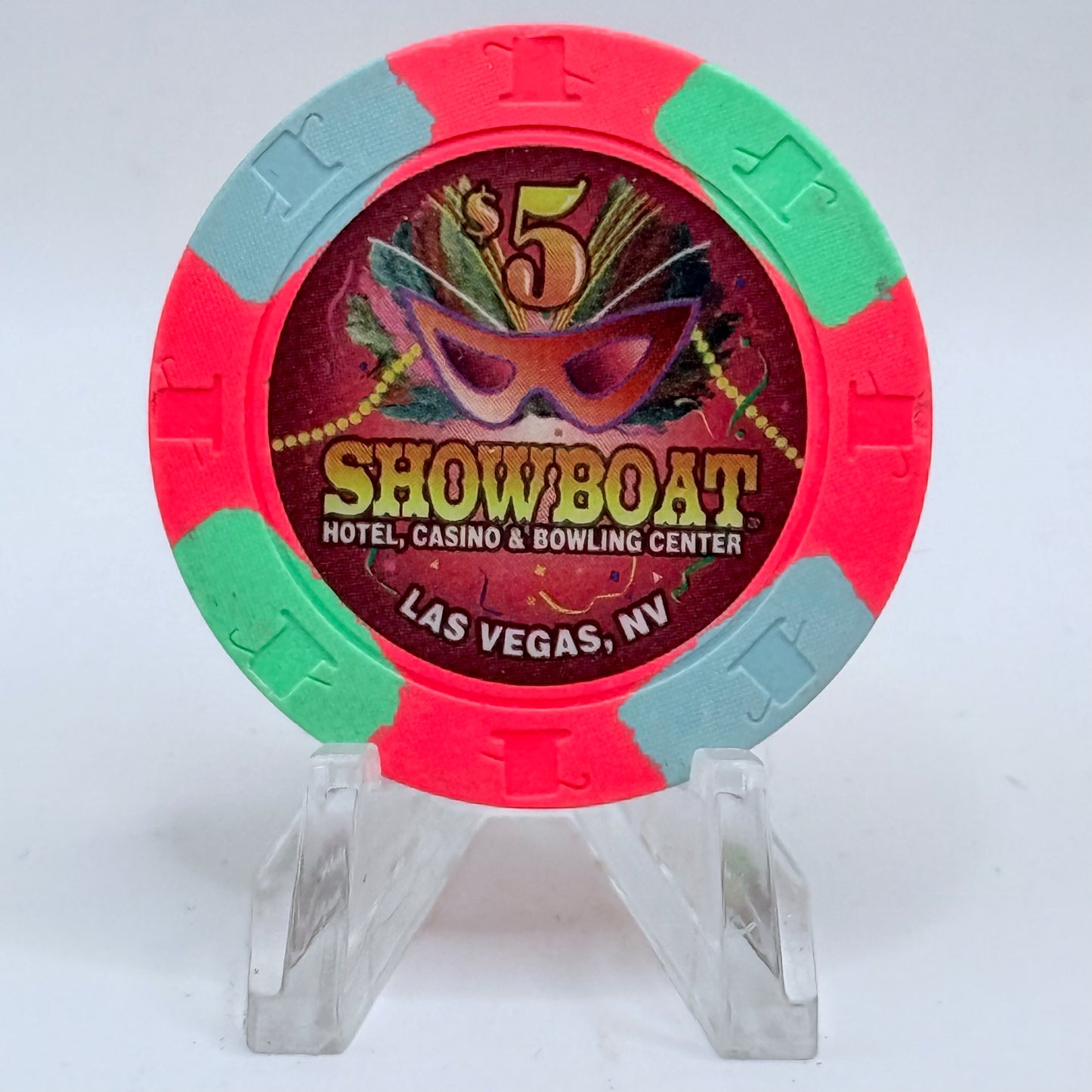 Showboat Las Vegas Nevada 1996 $5 Casino Chip N1171