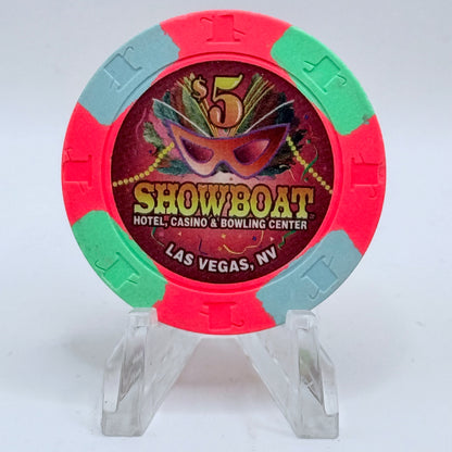 Showboat Las Vegas Nevada 1996 $5 Casino Chip N1171