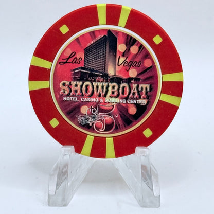 Showboat Las Vegas Nevada 1999 'Sailing Into The 21st Century' LE $5 Casino Chip V5548