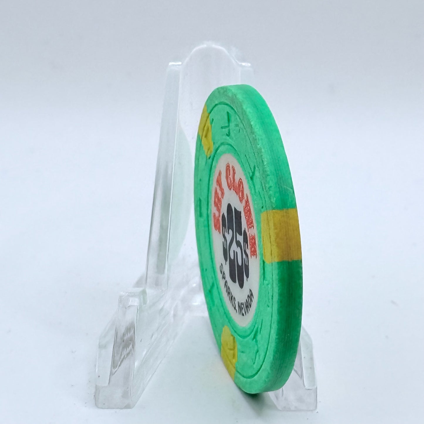 Shy Clown Sparks Nevada 1976 $25 Casino Chip N5529