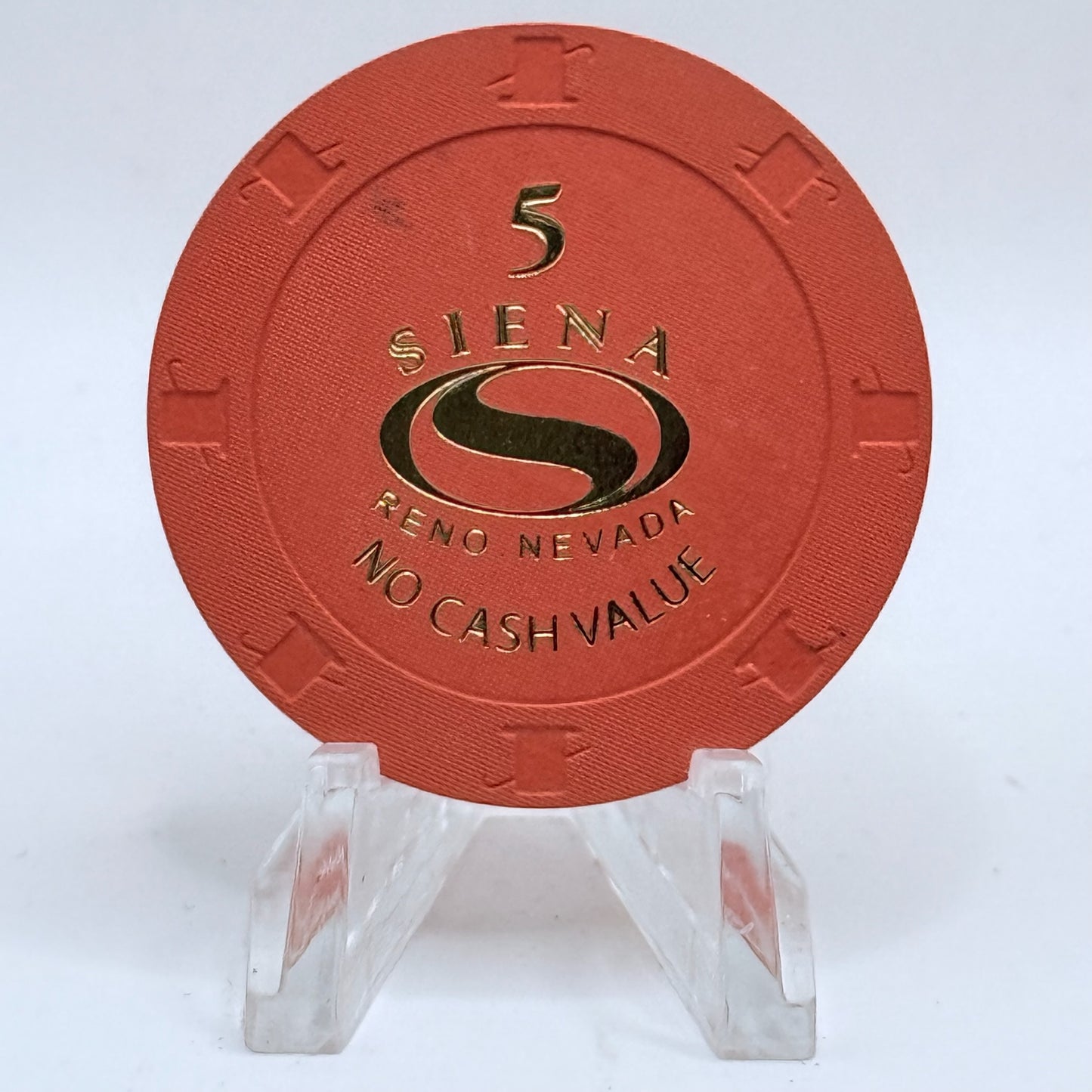 Siena Reno Nevada Series 11 Roulette Casino Chip