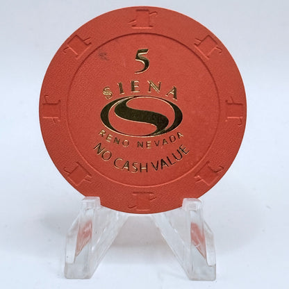 Siena Reno Nevada Series 11 Roulette Casino Chip