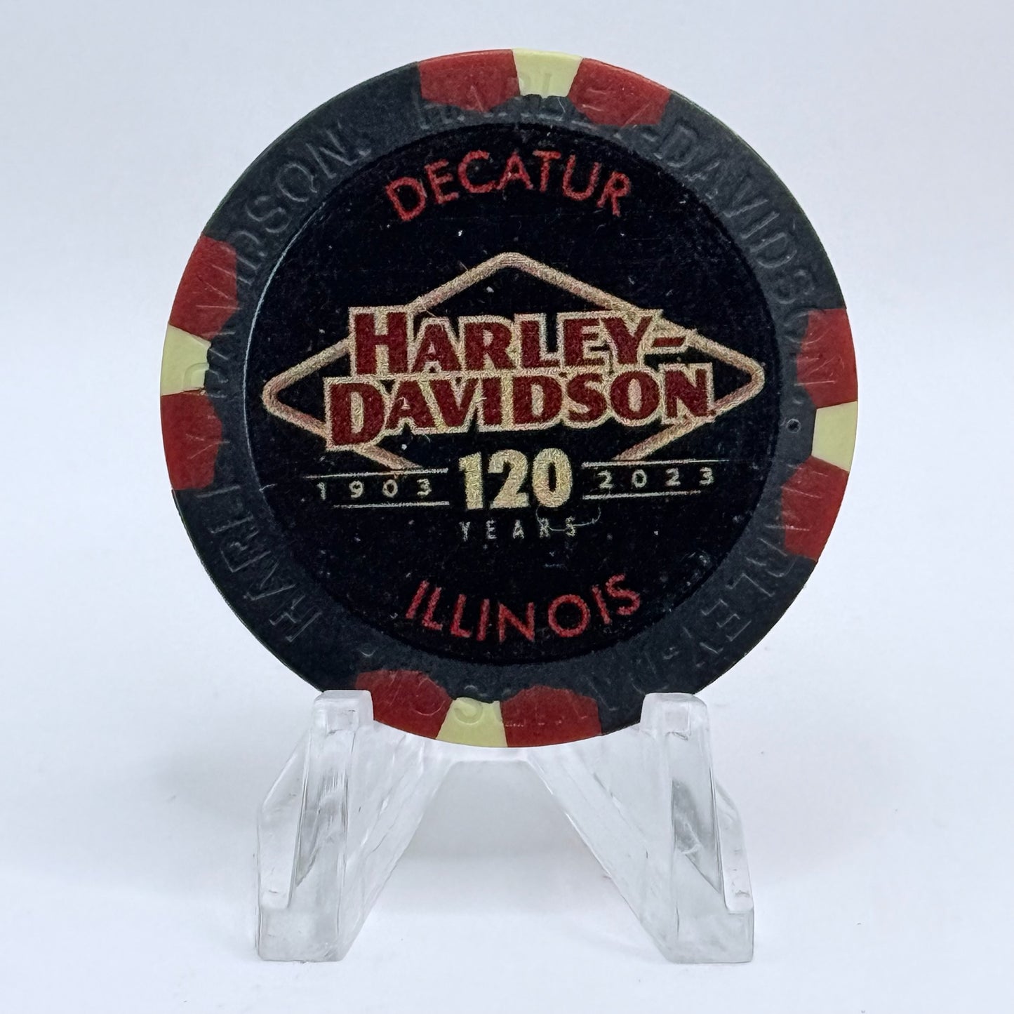 Harley-Davidson - Coziahr Forsyth Illinois Series 120 Chip
