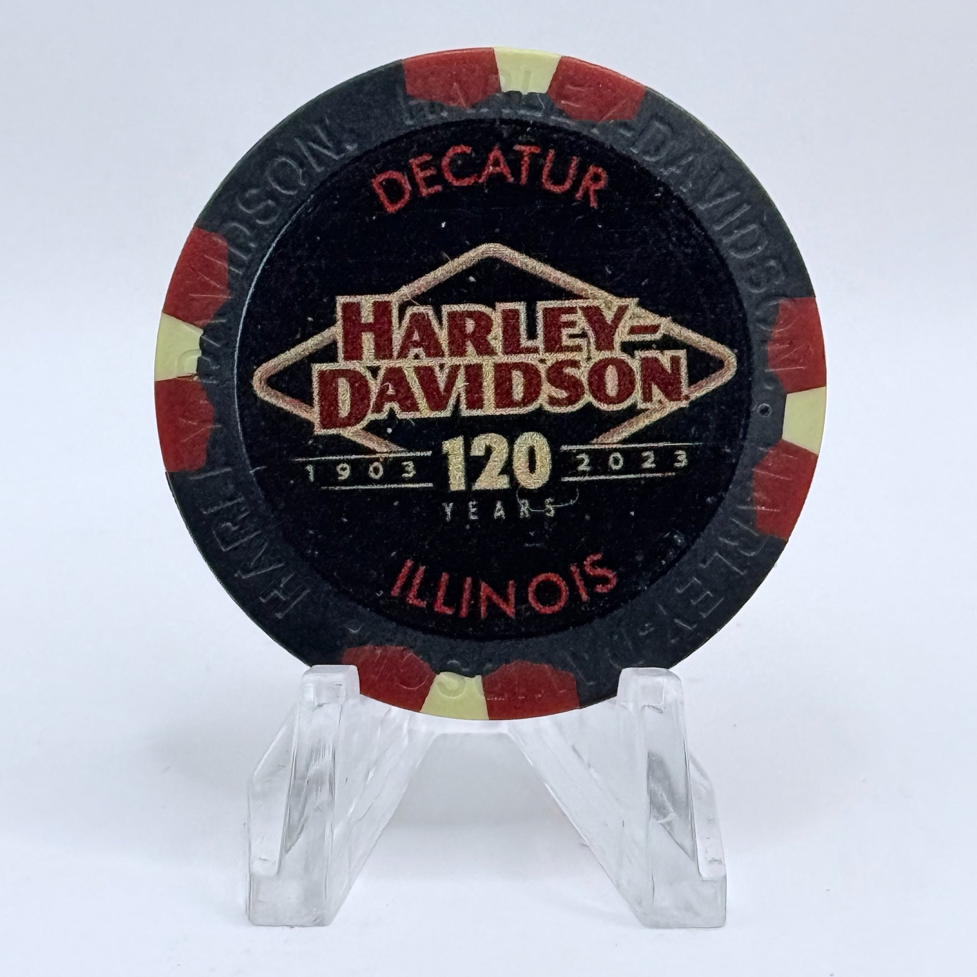 Harley-Davidson - Coziahr Forsyth Illinois Series 120 Chip