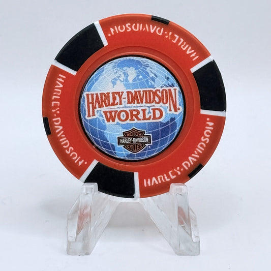 Harley-Davidson - World Oklahoma City Oklahoma Series 4 Advertising Chips