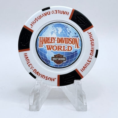 Harley-Davidson - World Oklahoma City Oklahoma Series 4 Advertising Chips