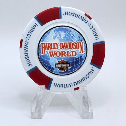 Harley-Davidson - World Oklahoma City Oklahoma Series 4 Advertising Chips