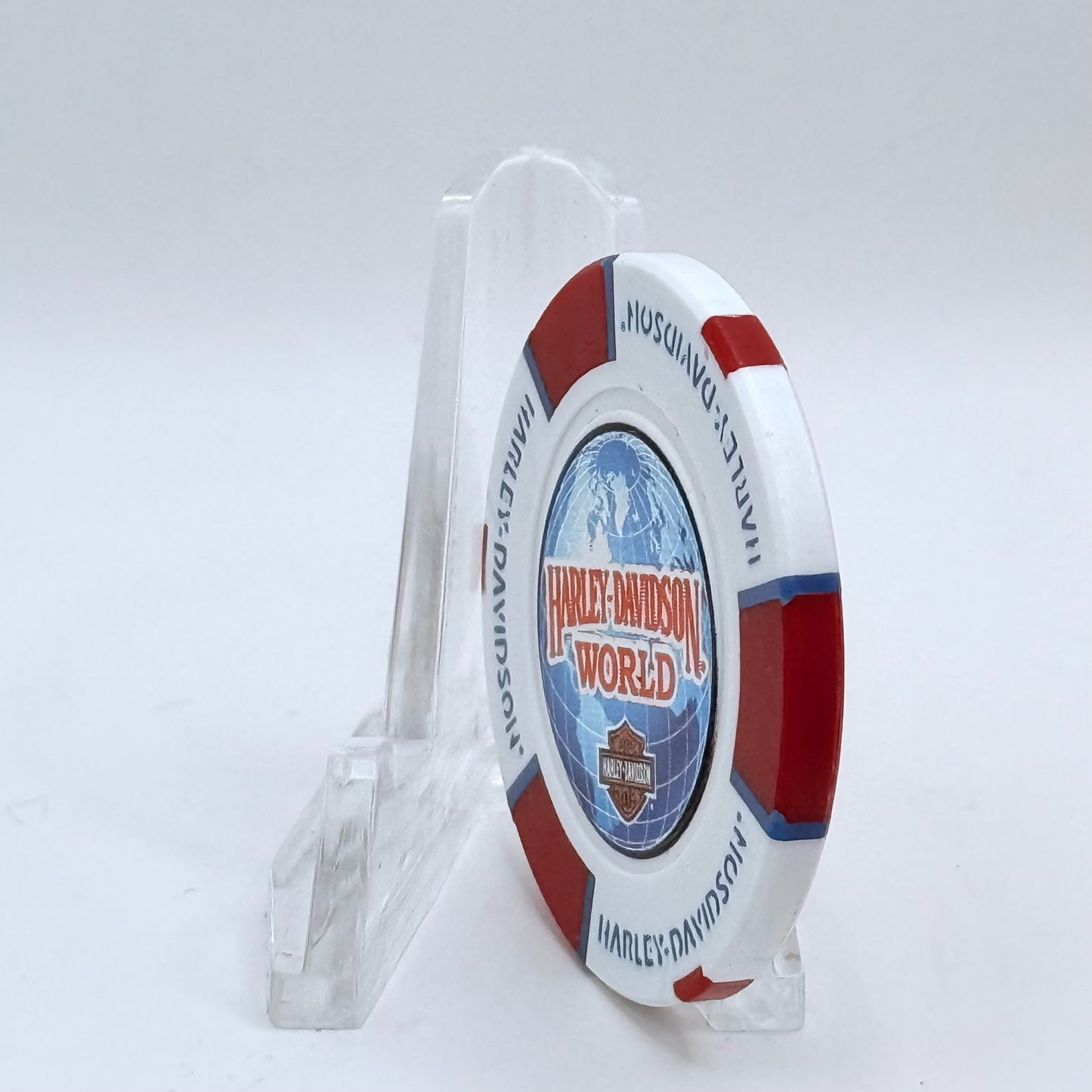 Harley-Davidson - World Oklahoma City Oklahoma Series 4 Advertising Chips
