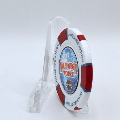 Harley-Davidson - World Oklahoma City Oklahoma Series 4 Advertising Chips