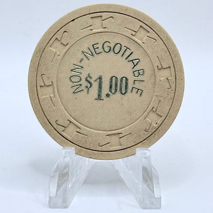 Silver Nugget N. Las Vegas Nevada 1960s $1 NCV Casino Chip N2890
