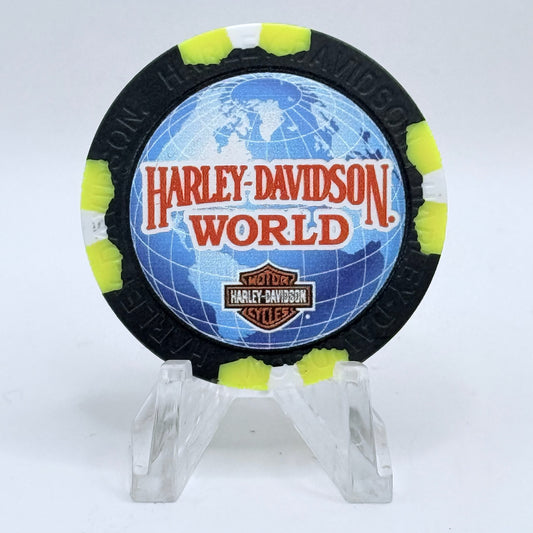 Harley-Davidson - World Oklahoma City Oklahoma Series 4 Advertising Chips