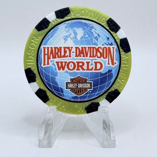 Harley-Davidson - World Oklahoma City Oklahoma Series 4 Advertising Chips