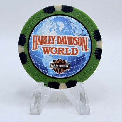 Harley-Davidson - World Oklahoma City Oklahoma Series 4 Advertising Chips