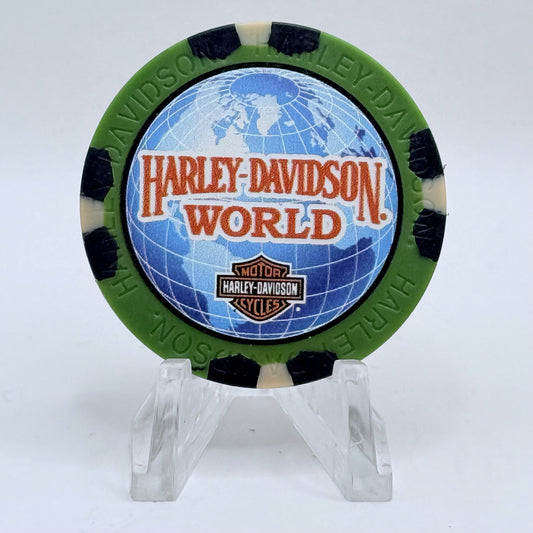 Harley-Davidson - World Oklahoma City Oklahoma Series 4 Advertising Chips