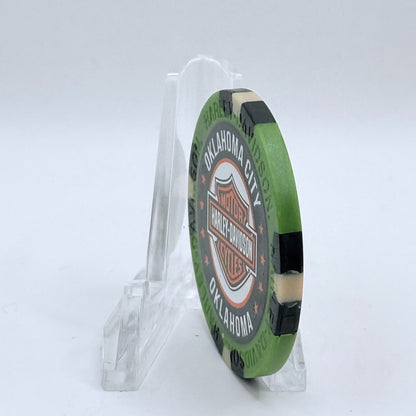 Harley-Davidson - World Oklahoma City Oklahoma Series 4 Advertising Chips