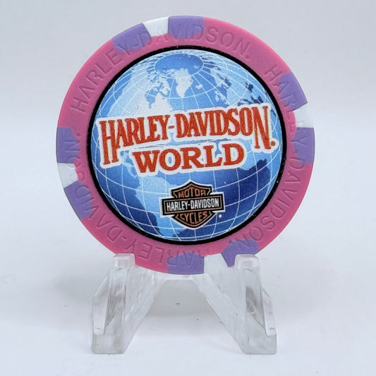 Harley-Davidson - World Oklahoma City Oklahoma Series 4 Advertising Chips