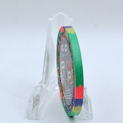 Mahoney's Silver Nugget N. Las Vegas Nevada 2001 'All Of The Other Reindeer - Christmas' LE $25 Casino Chip V9794