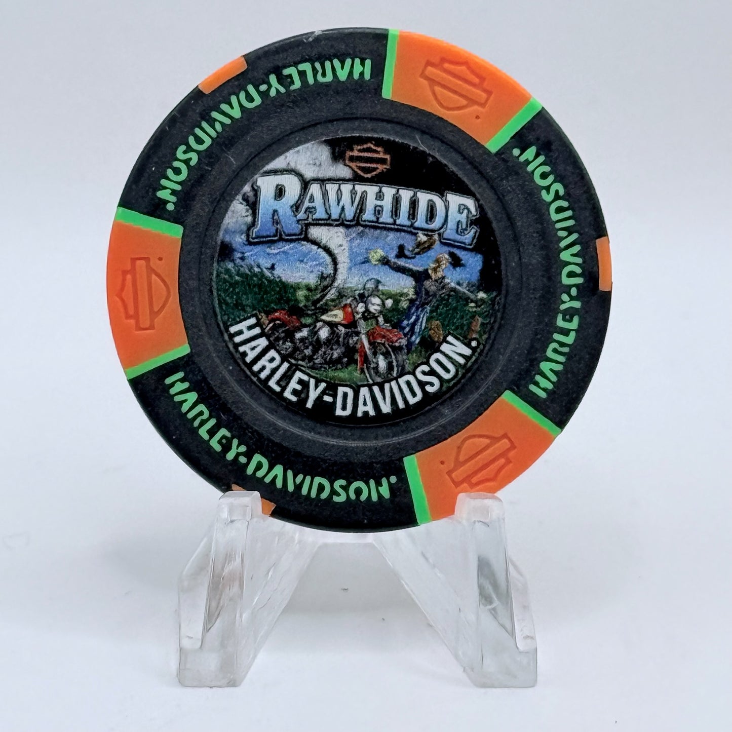 Harley-Davidson - Rawhide Olathe Kansas Series 2 Advertising Chips