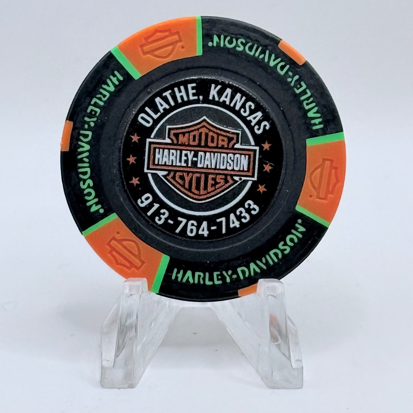 Harley-Davidson - Rawhide Olathe Kansas Series 2 Advertising Chips