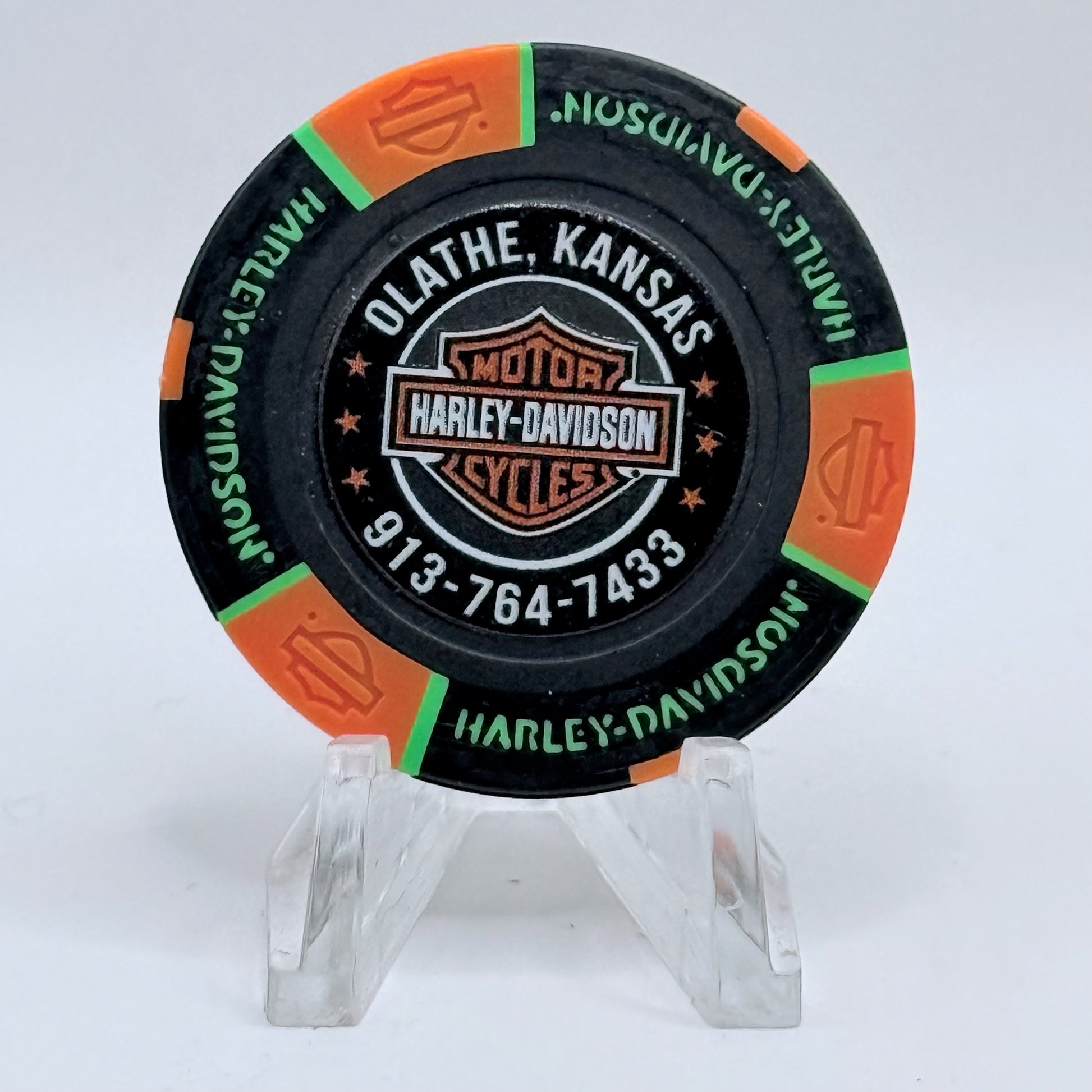 Harley-Davidson - Rawhide Olathe Kansas Series 2 Advertising Chips