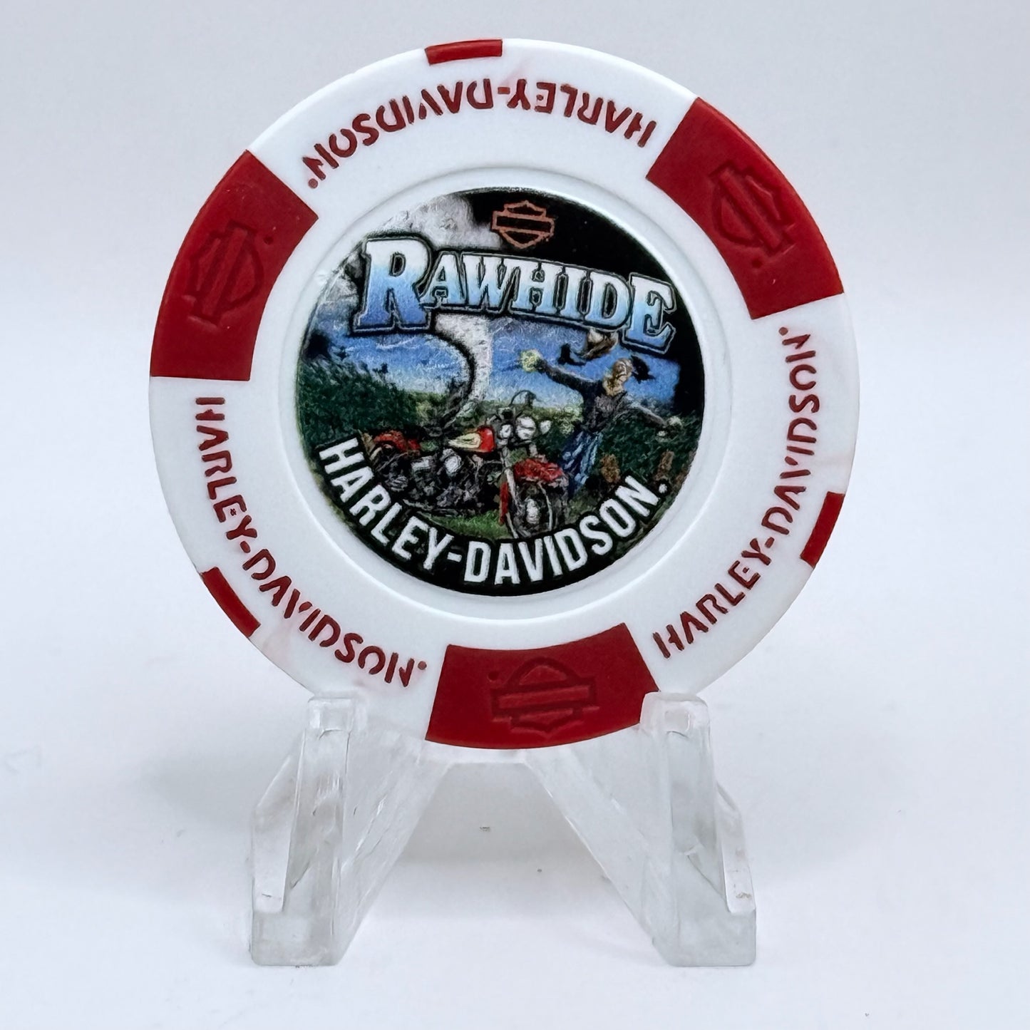 Harley-Davidson - Rawhide Olathe Kansas Series 2 Advertising Chips