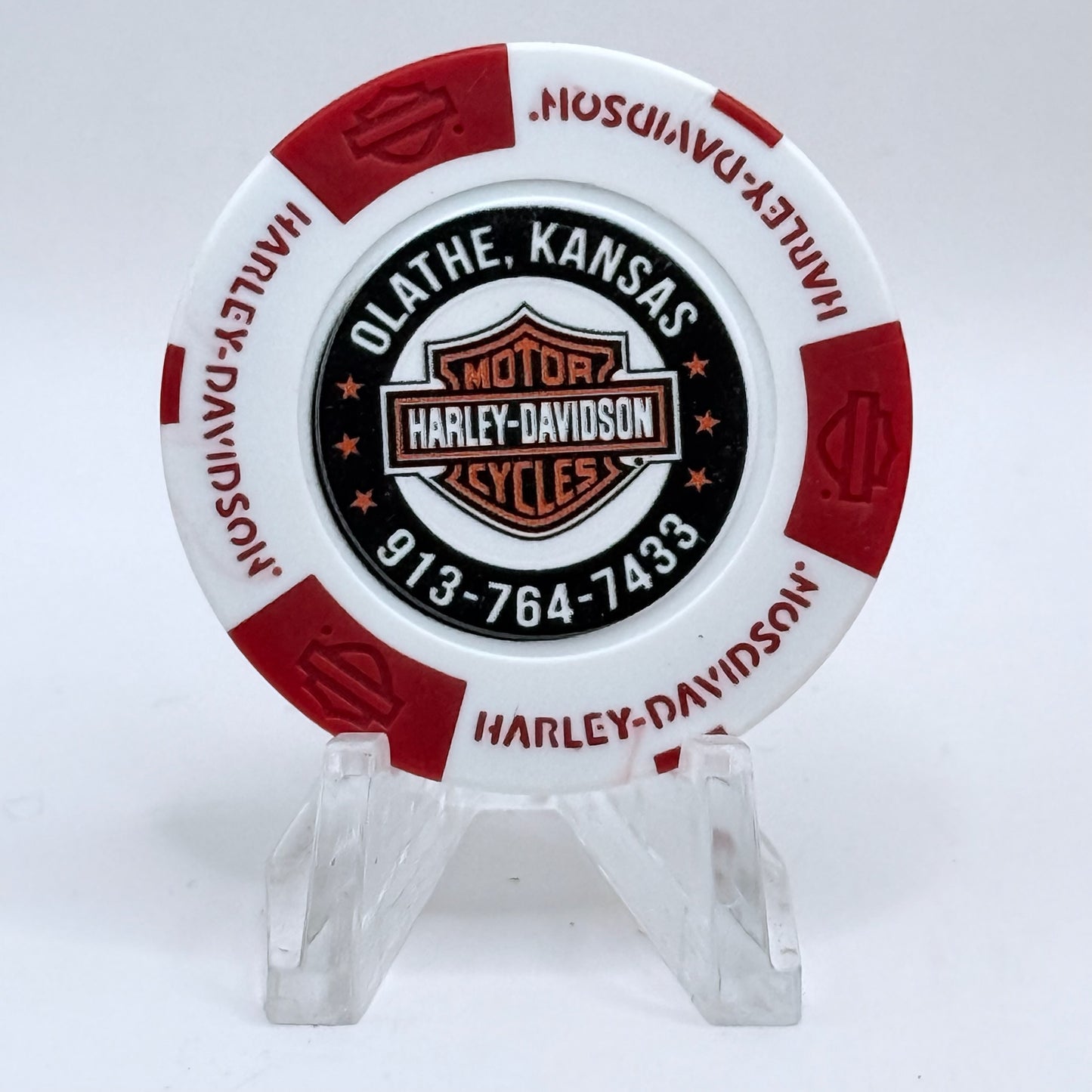 Harley-Davidson - Rawhide Olathe Kansas Series 2 Advertising Chips