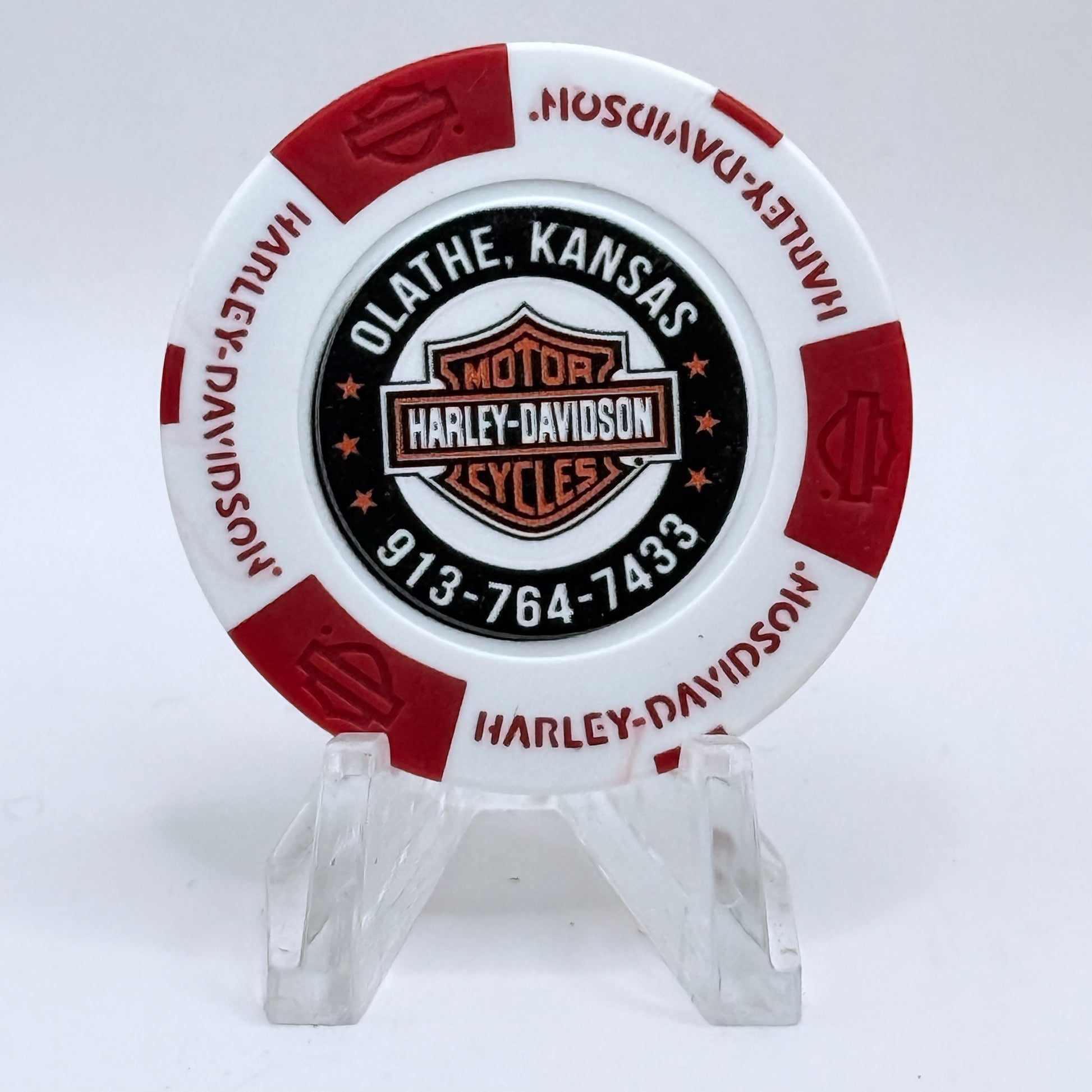 Harley-Davidson - Rawhide Olathe Kansas Series 2 Advertising Chips