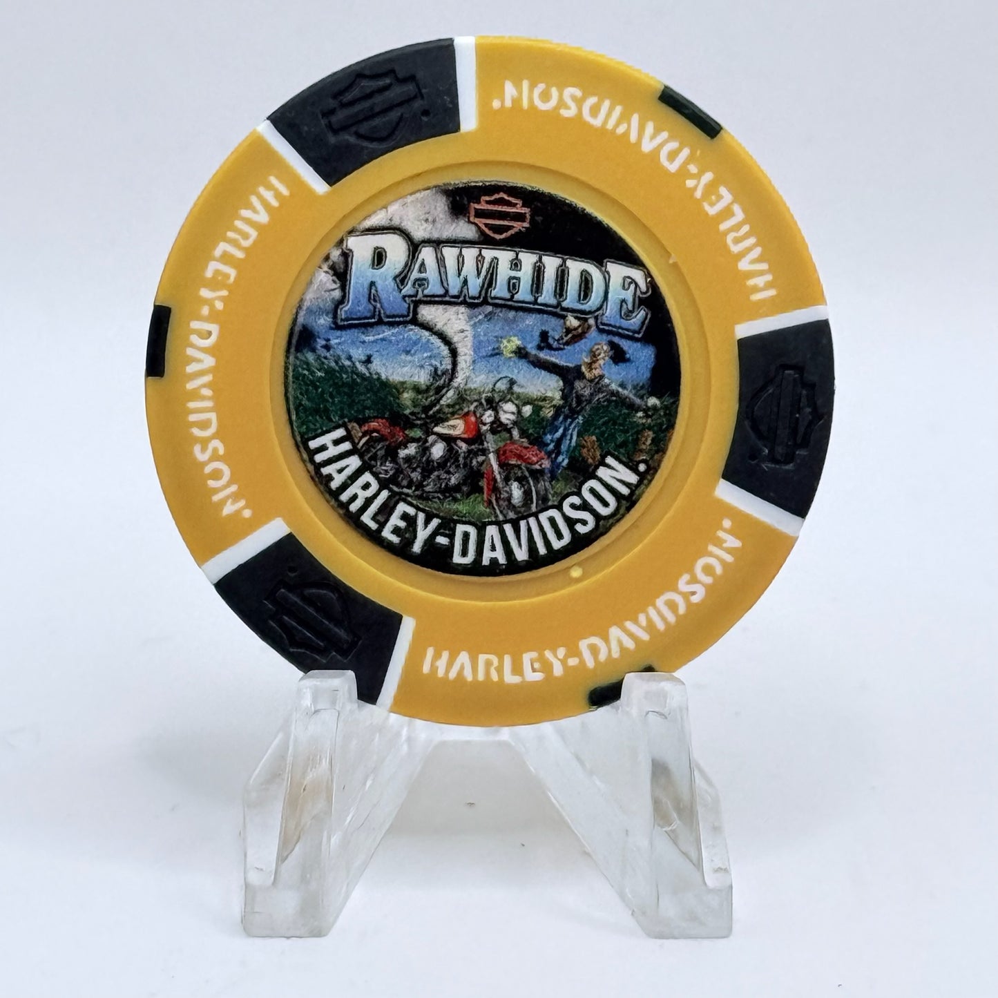 Harley-Davidson - Rawhide Olathe Kansas Series 2 Advertising Chips