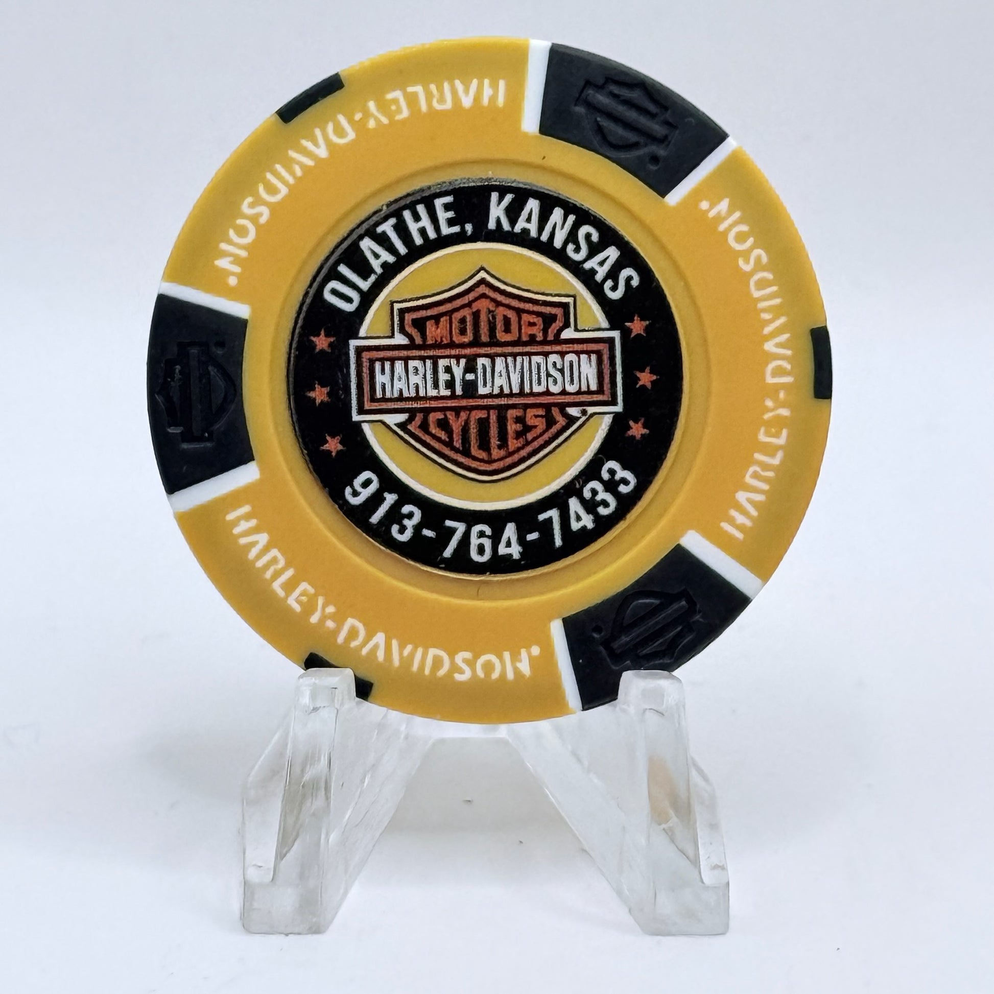 Harley-Davidson - Rawhide Olathe Kansas Series 2 Advertising Chips