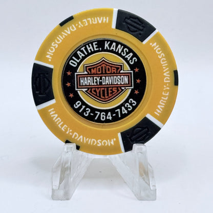 Harley-Davidson - Rawhide Olathe Kansas Series 2 Advertising Chips