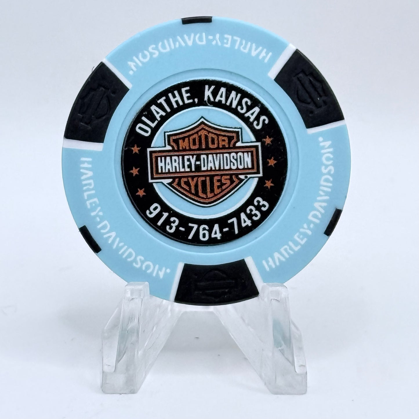 Harley-Davidson - Rawhide Olathe Kansas Series 2 Advertising Chips
