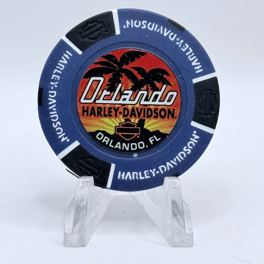 Harley-Davidson - Orlando Orlando Florida Series 8 Advertising Chips