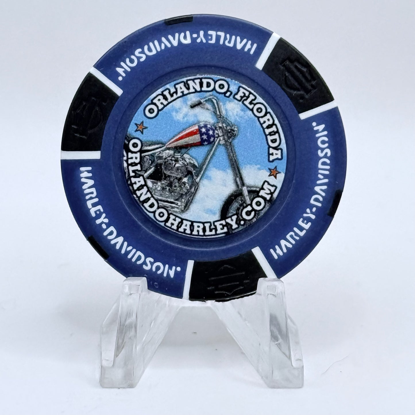 Harley-Davidson - Orlando Orlando Florida Series 8 Advertising Chips