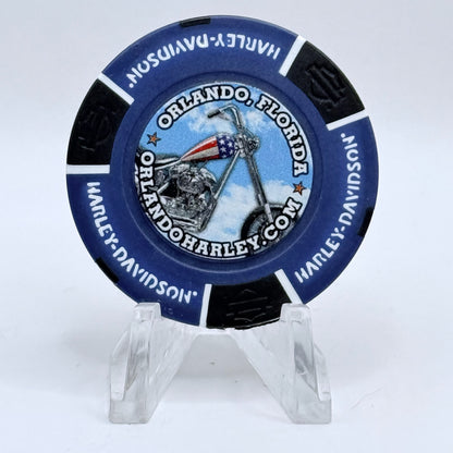 Harley-Davidson - Orlando Orlando Florida Series 8 Advertising Chips