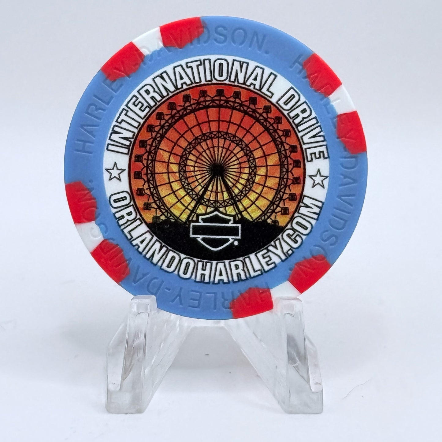Harley-Davidson - Orlando (International Drive) Orlando Florida Series 11 Advertising Chips