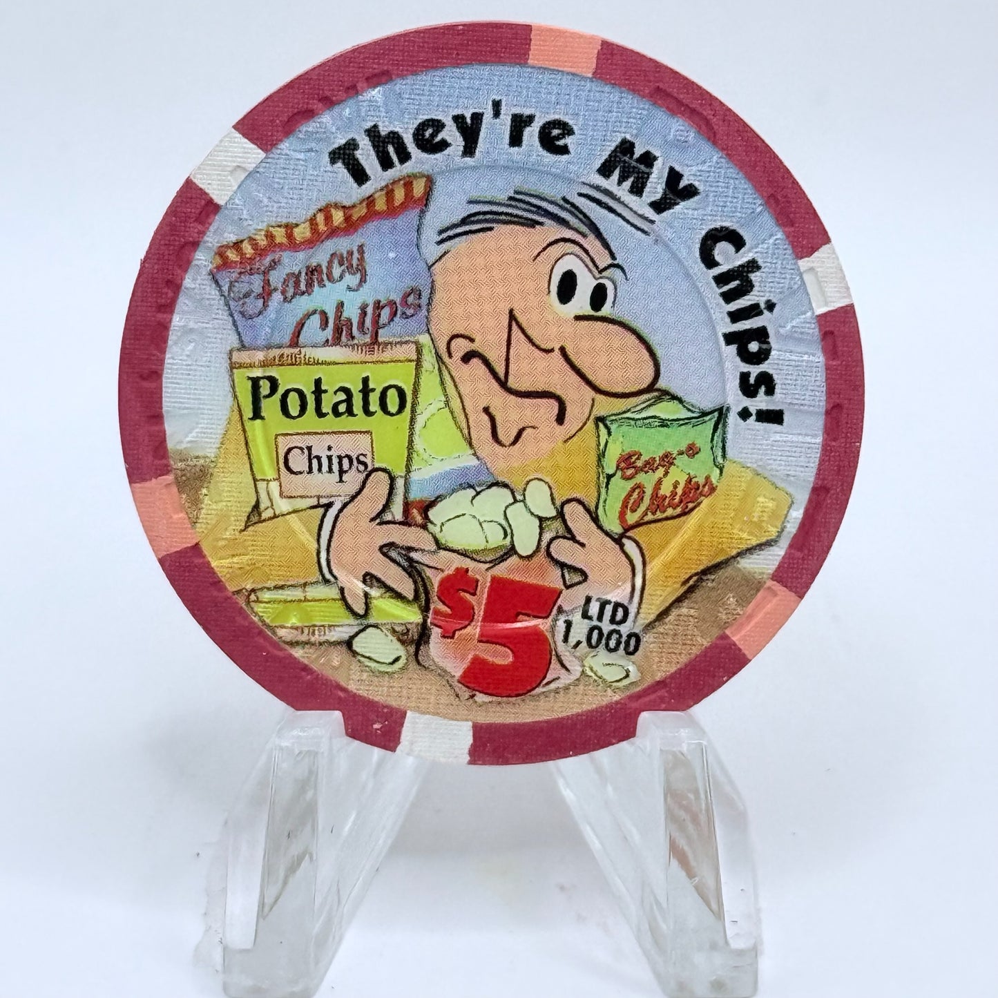 Riviera Las Vegas Nevada 2005 'Chip Connoisseur' LE $5 Casino Chip E8323