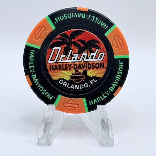 Harley-Davidson - Orlando Orlando Florida Series 8 Advertising Chips