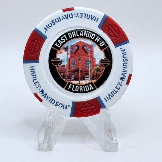 Harley-Davidson - Orlando (East) Orlando Florida Series 1 Advertising Chips