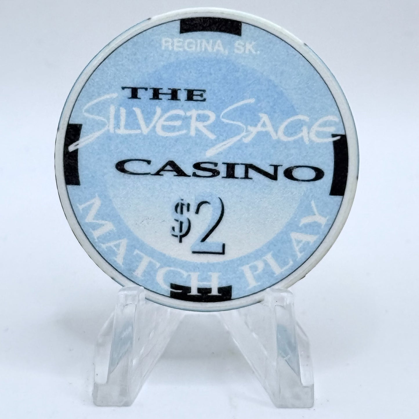 Silver Sage Casino Regina Saskatchewan $2 NCV Casino Chip
