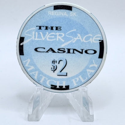 Silver Sage Casino Regina Saskatchewan $2 NCV Casino Chip