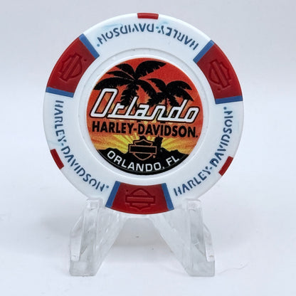 Harley-Davidson - Orlando (East) Orlando Florida Series 1 Advertising Chips