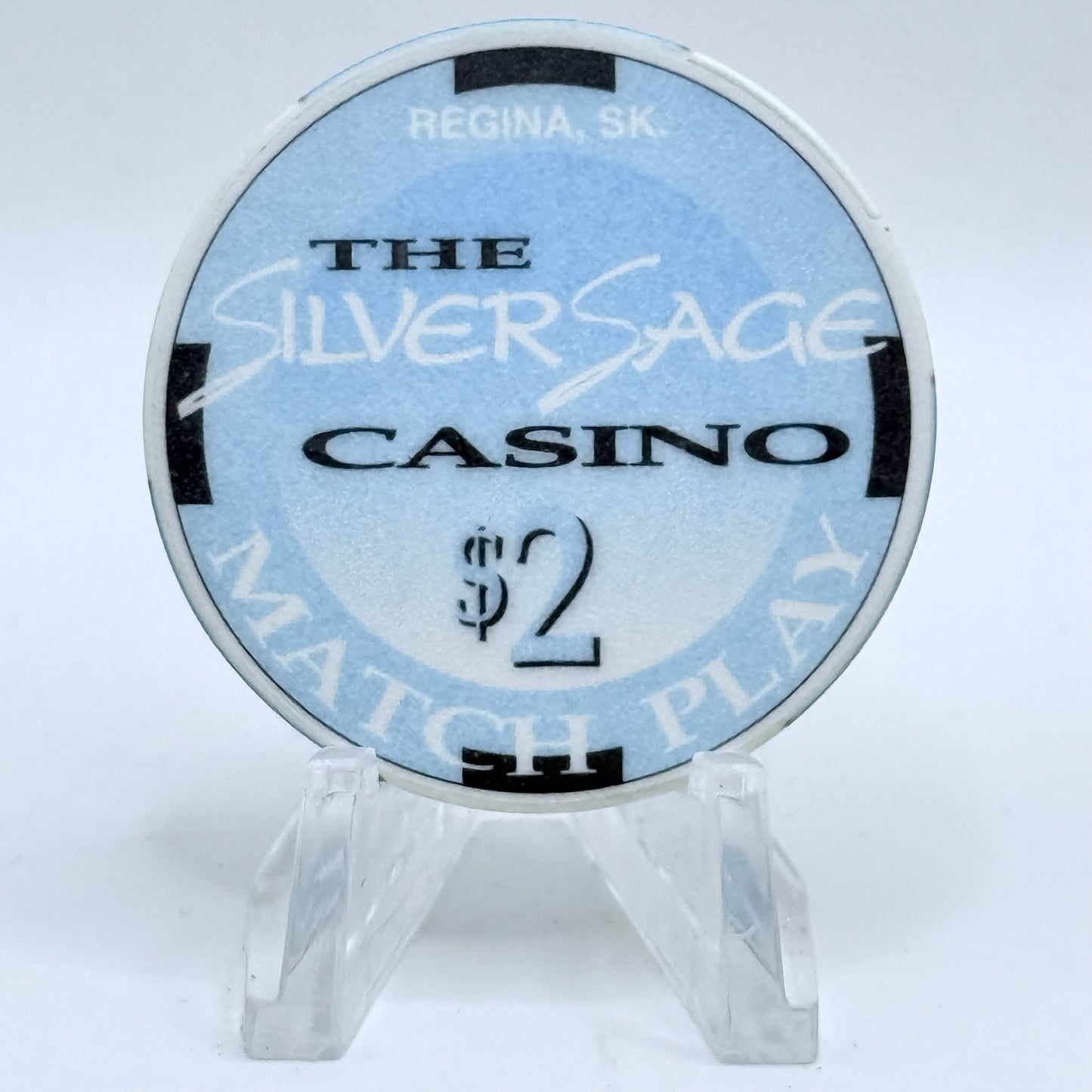 Silver Sage Casino Regina Saskatchewan $2 NCV Casino Chip