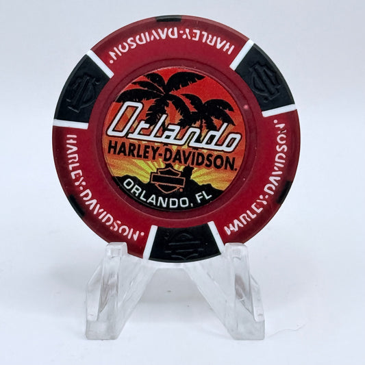 Harley-Davidson - Orlando Orlando Florida Series 8 Advertising Chips