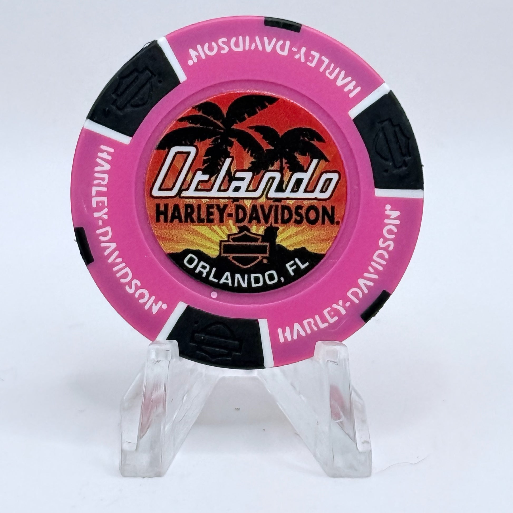 Harley-Davidson - Orlando Orlando Florida Series 8 Advertising Chips