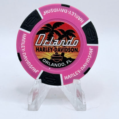 Harley-Davidson - Orlando Orlando Florida Series 8 Advertising Chips