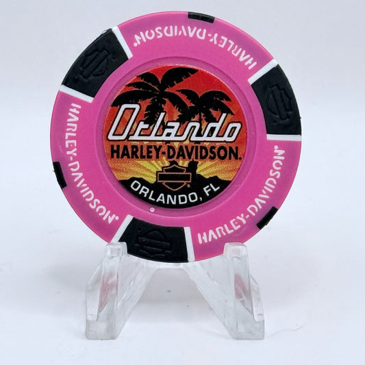 Harley-Davidson - Orlando Orlando Florida Series 8 Advertising Chips