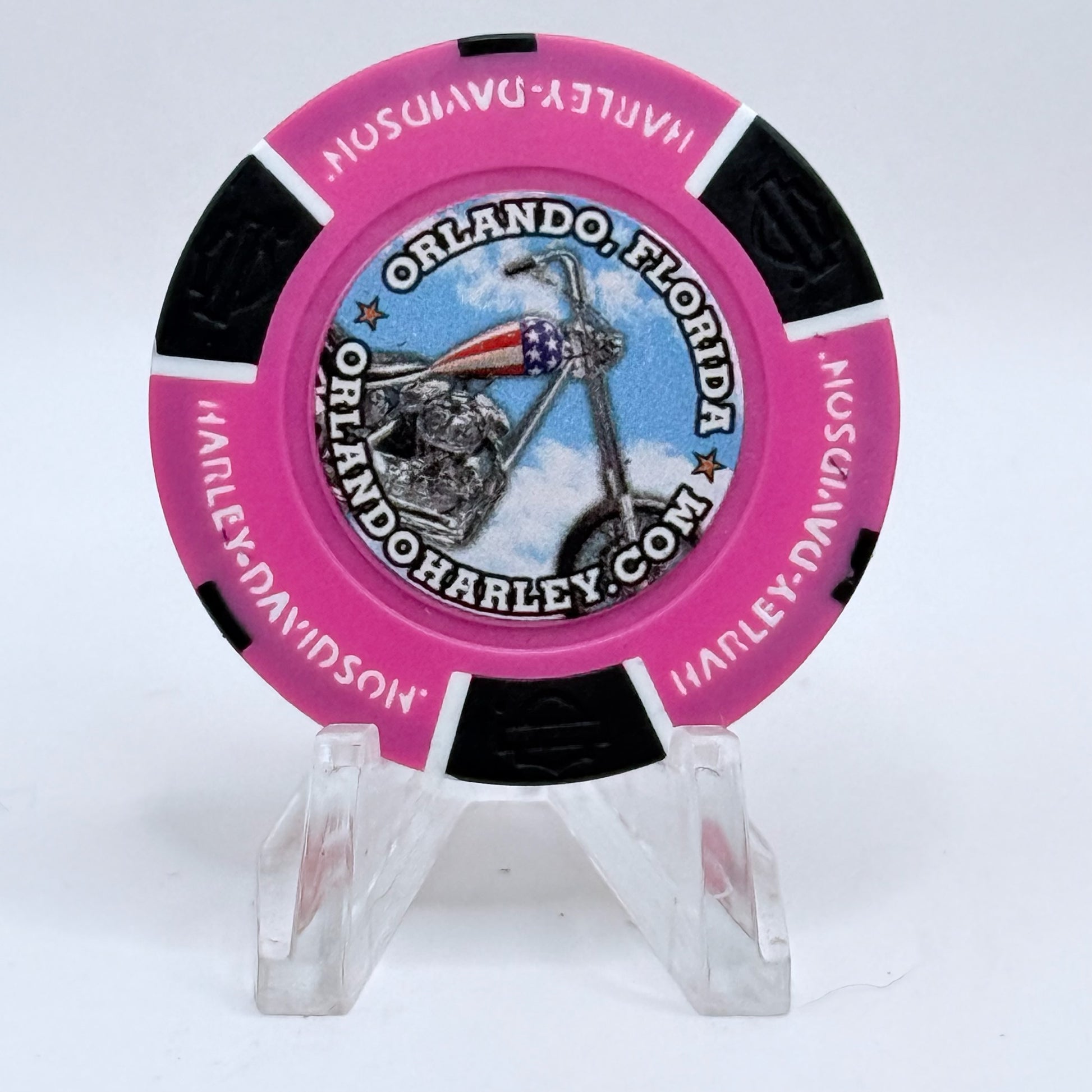 Harley-Davidson - Orlando Orlando Florida Series 8 Advertising Chips