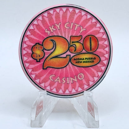Sky City Casino Acoma New Mexico $2.50 Casino Chip