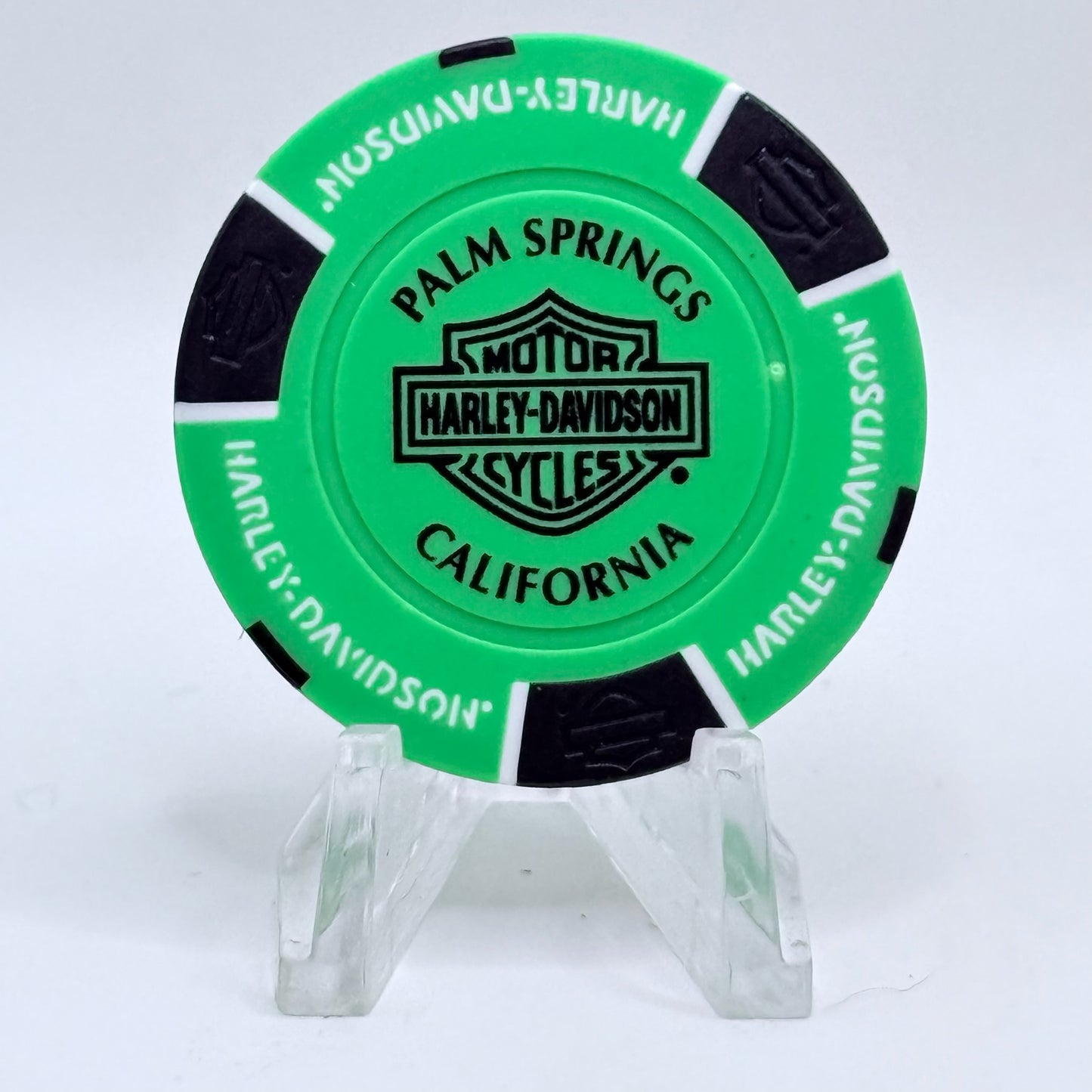 Harley-Davidson - Palm Springs Palm Springs California Series 1 Advertising Chips
