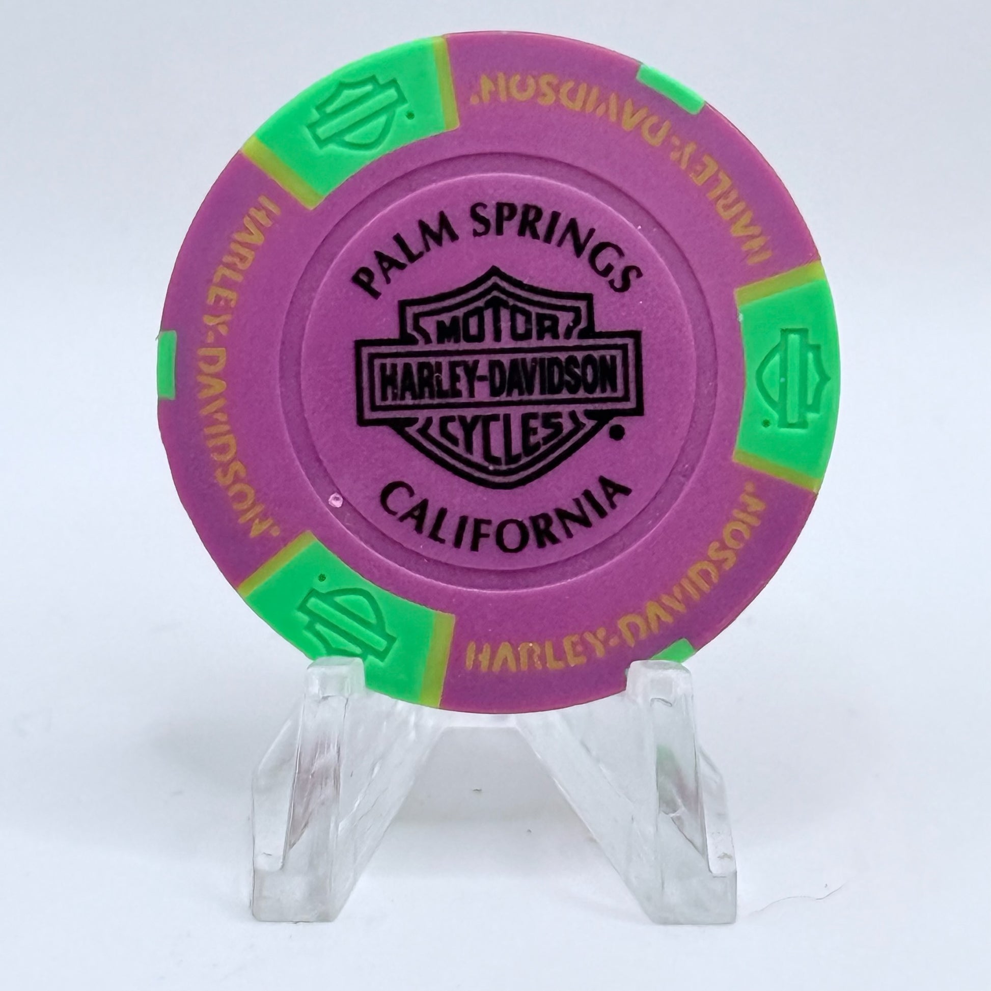 Harley-Davidson - Palm Springs Palm Springs California Series 1 Advertising Chips